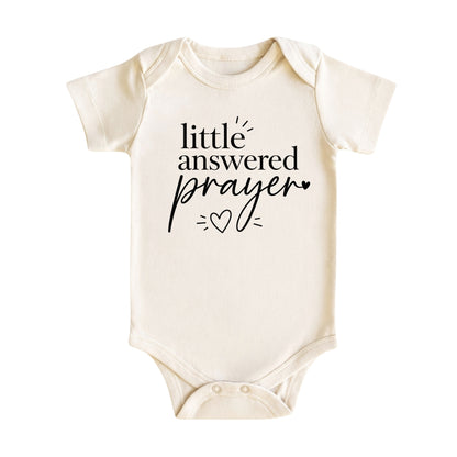 Little Answered Prayer Baby Bodysuit