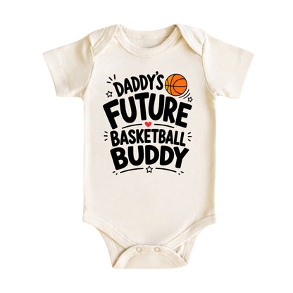 Daddy’s Future Basketball Buddy Baby Bodysuit