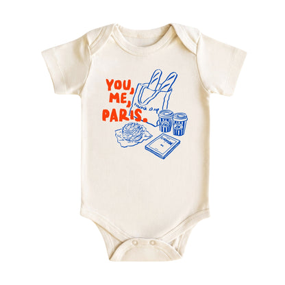 Paris Vacation Baby Bodysuit