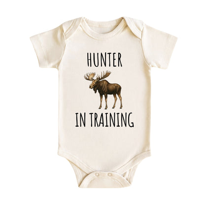 Hunter in Training Moose Kids T-Shirt