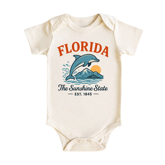 Florida Baby Bodysuit for Baby Boys and Girls