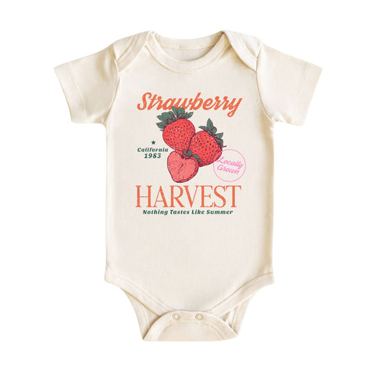 Vintage Strawberry Baby Bodysuit