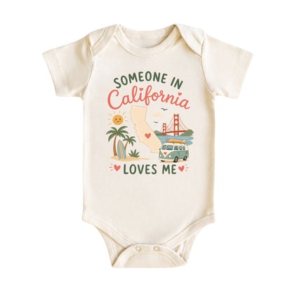 Someone in California Loves Me Baby Bodysuit