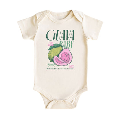 Vintage Guava Baby Bodysuit