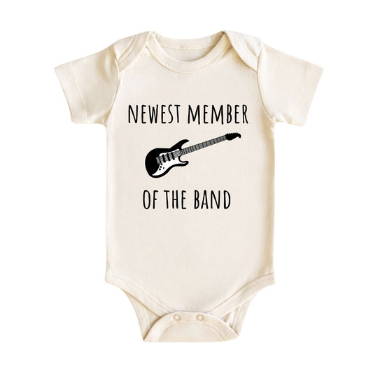 Newest Member of the Band Baby Bodysuit
