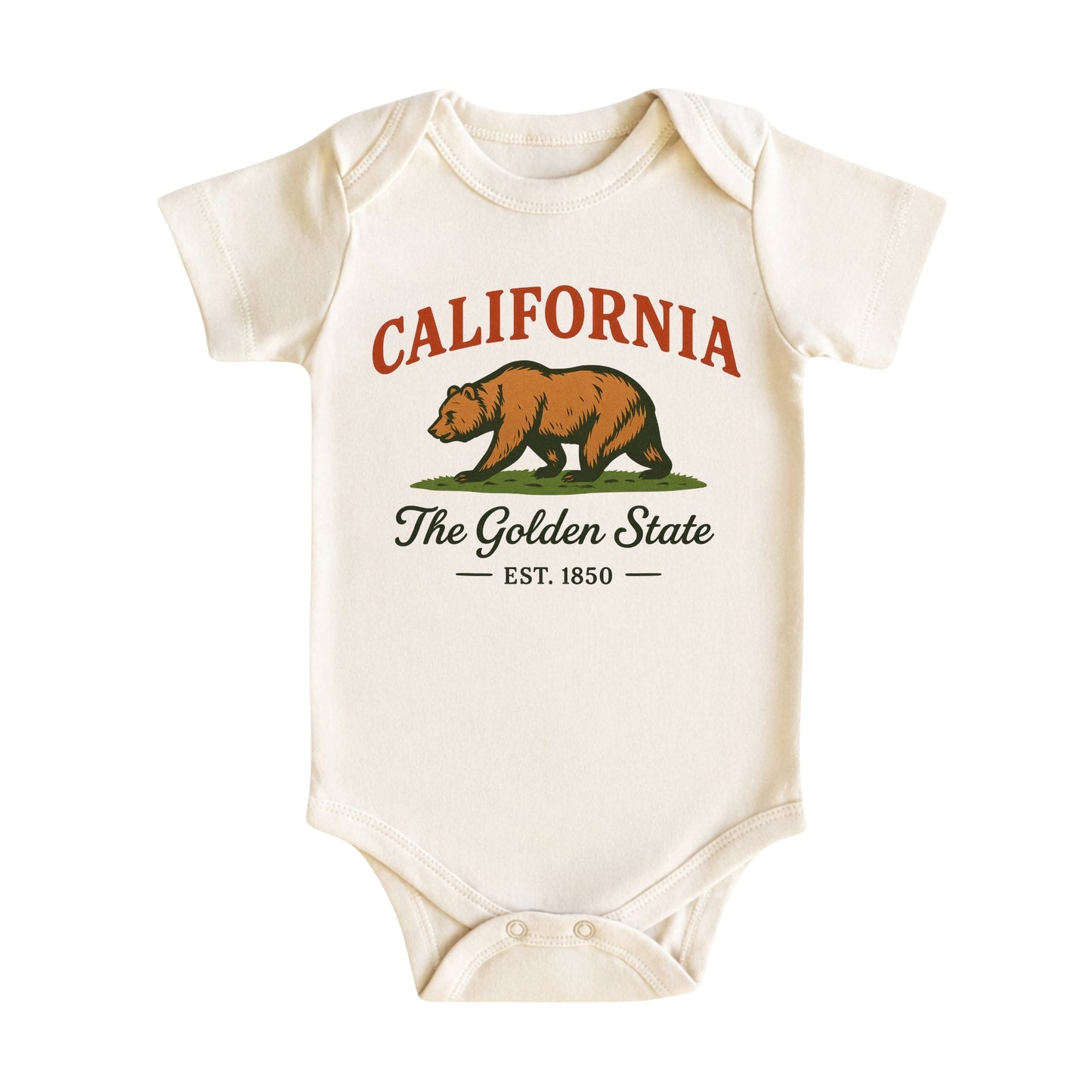 California Baby Bodysuit for Baby Boys Girls, Los Angeles San Diego San Jose Newborn Baby Hospital Outfit