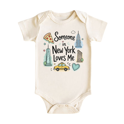 Someone in New York Loves Me kids T-shirt