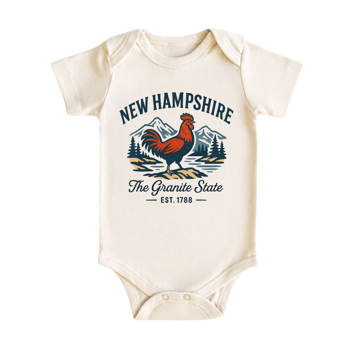 New Hampshire Vacation Kids Tshirt