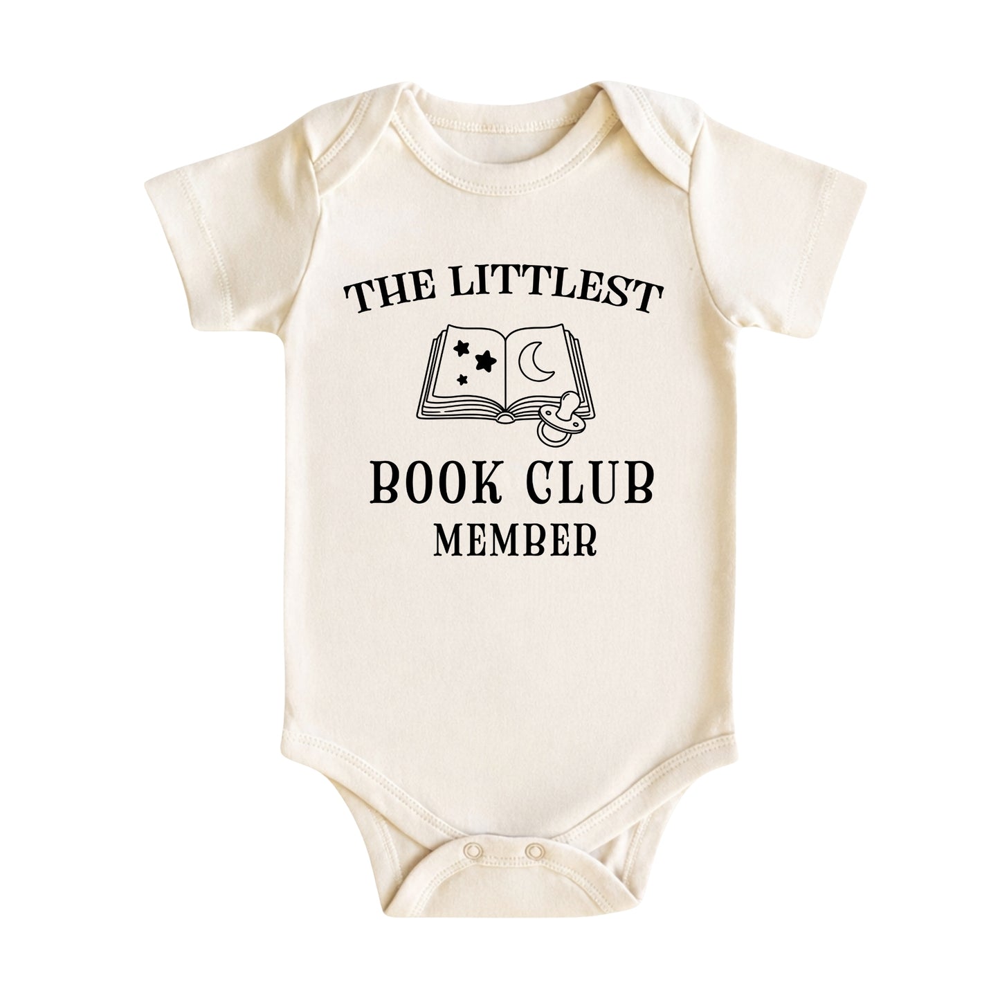 The Littlest Book Club Member Baby Bodysuit