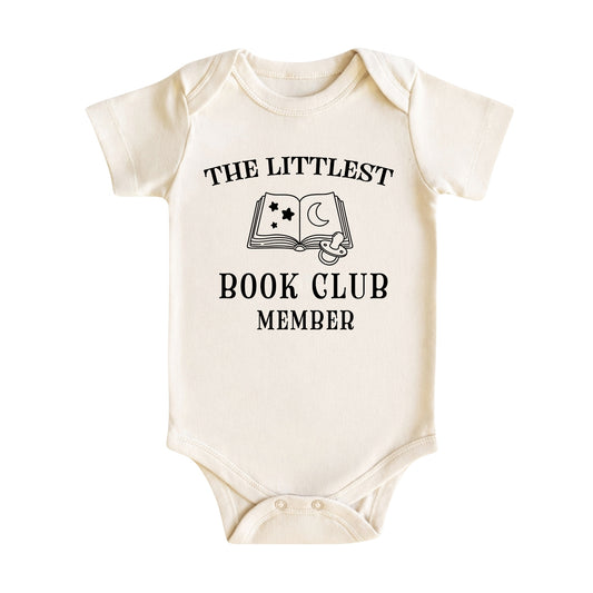 The Littlest Book Club Member Baby Bodysuit