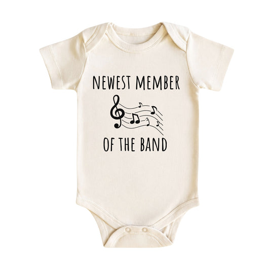 Newest Member of the Band Baby Bodysuit