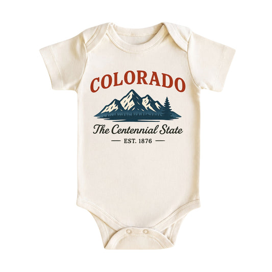 Colorado Baby Bodysuit for Baby Boys Girls, Denver Colorado Springs Aurora Newborn Baby Hospital Outfit