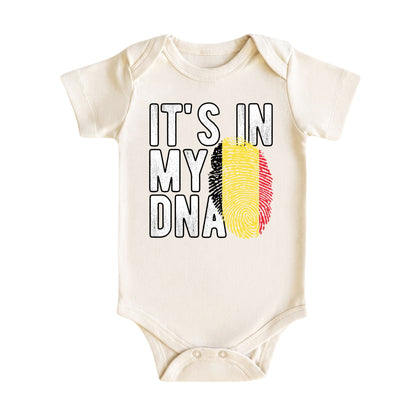 Belgium Baby Bodysuit, Belgian Heritage Kids T-Shirt