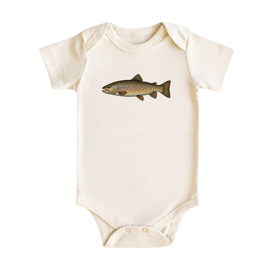 Trout Baby Bodysuit