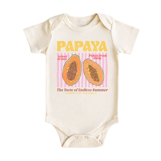 Vintage Papaya Baby Bodysuit