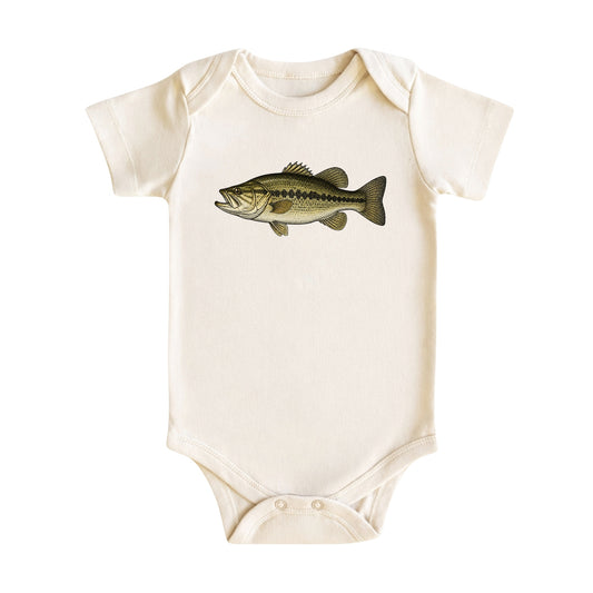 Bass Fish Baby Bodysuit