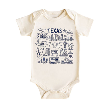 Texas Baby Bodysuit