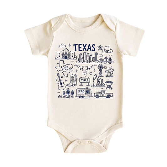 Texas Baby Bodysuit