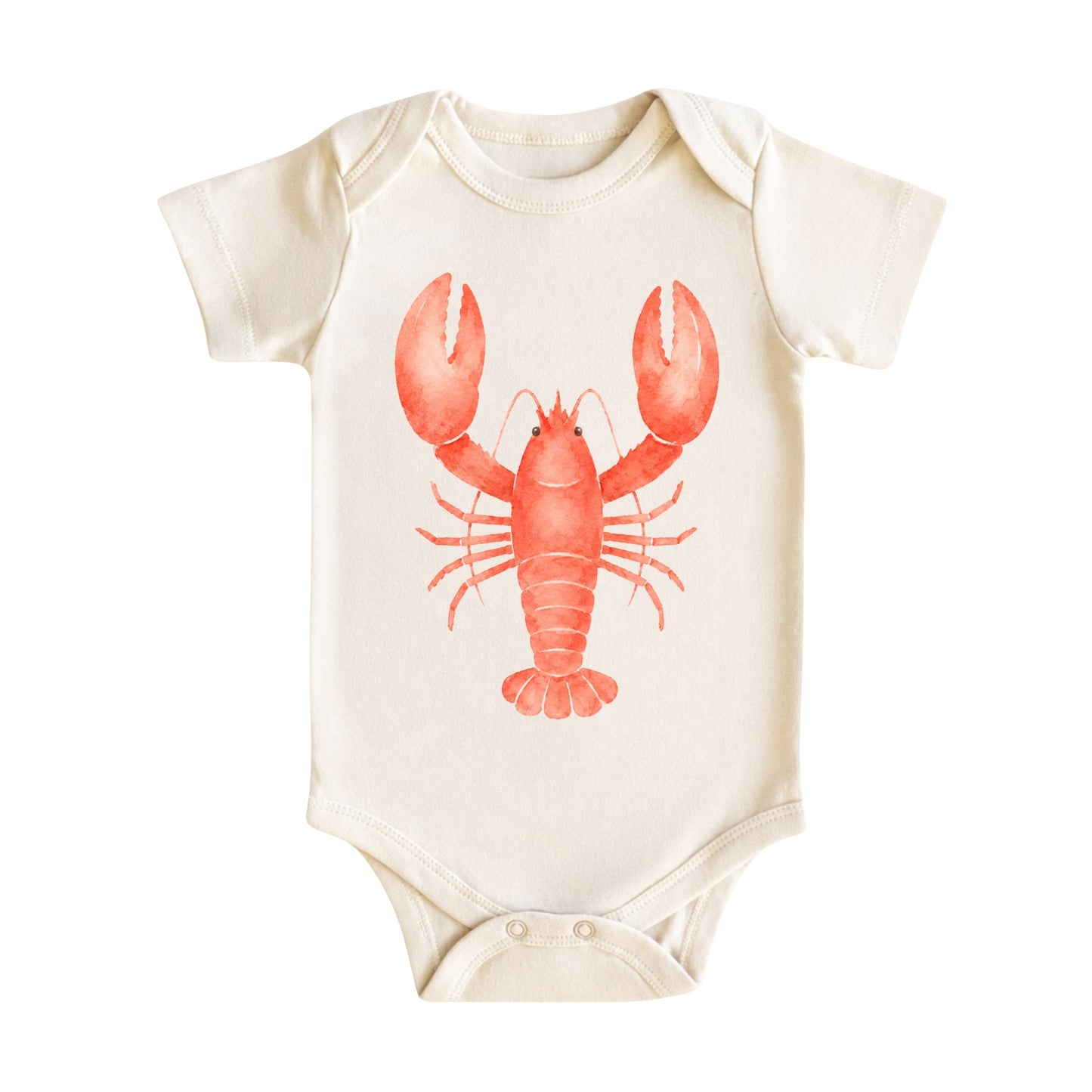 Lobster Baby Bodysuit for Baby Boys and Girls – Coastal Kids T-shirt for Boys and Girls