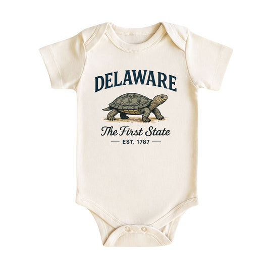 Delaware Baby Bodysuit for Baby Boys and Girls