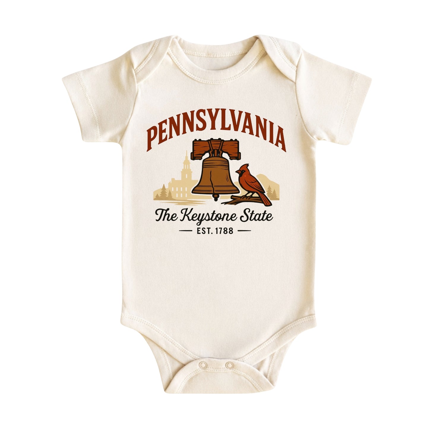 Pennsylvania Baby Bodysuit
