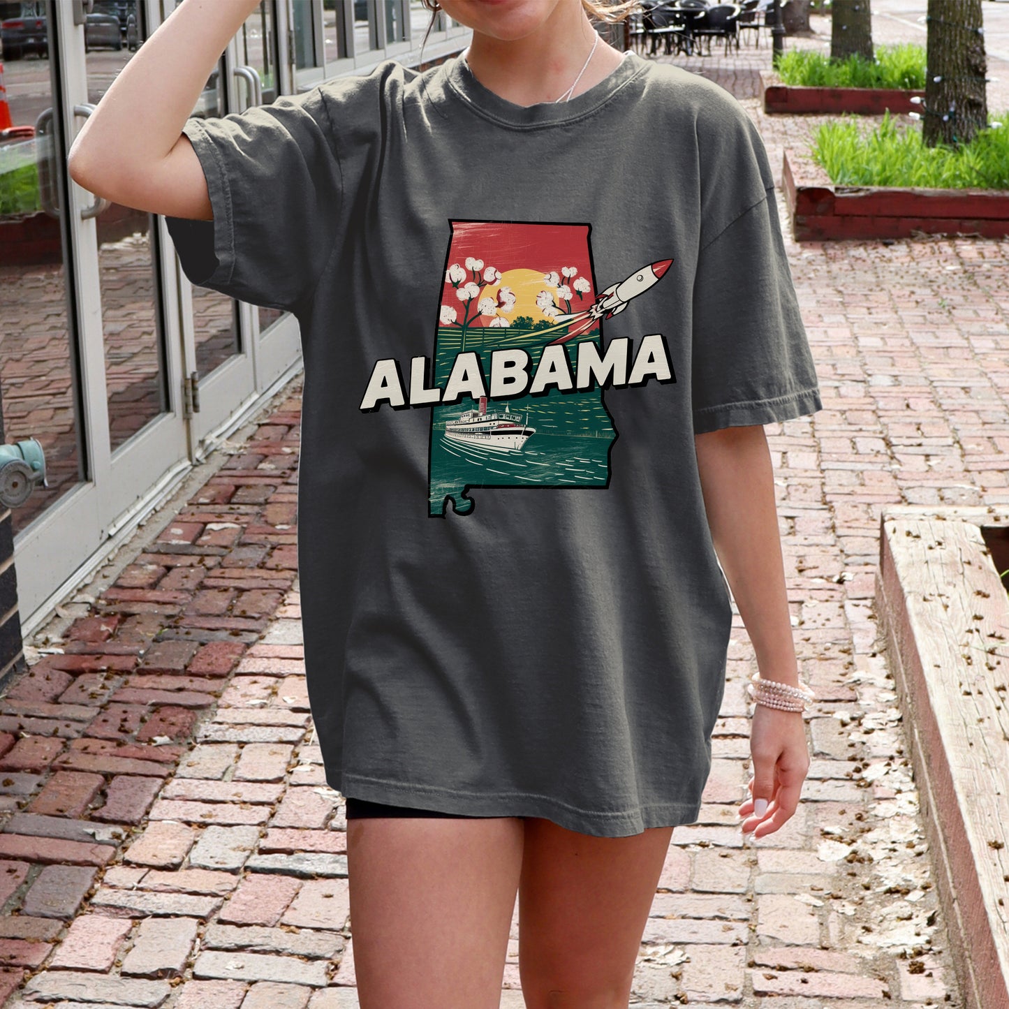 Alabama State Vintage Shirt