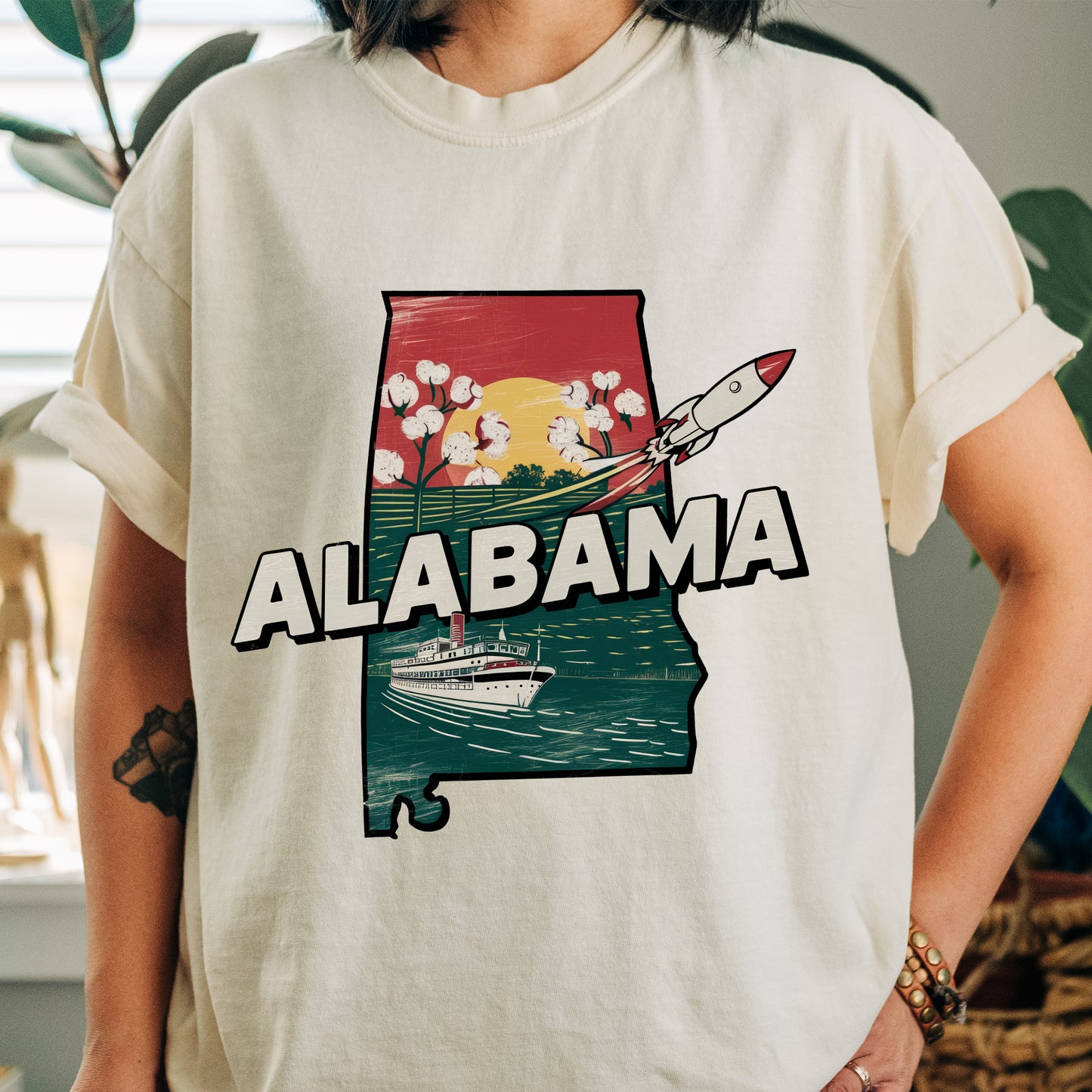 Alabama State Vintage Shirt