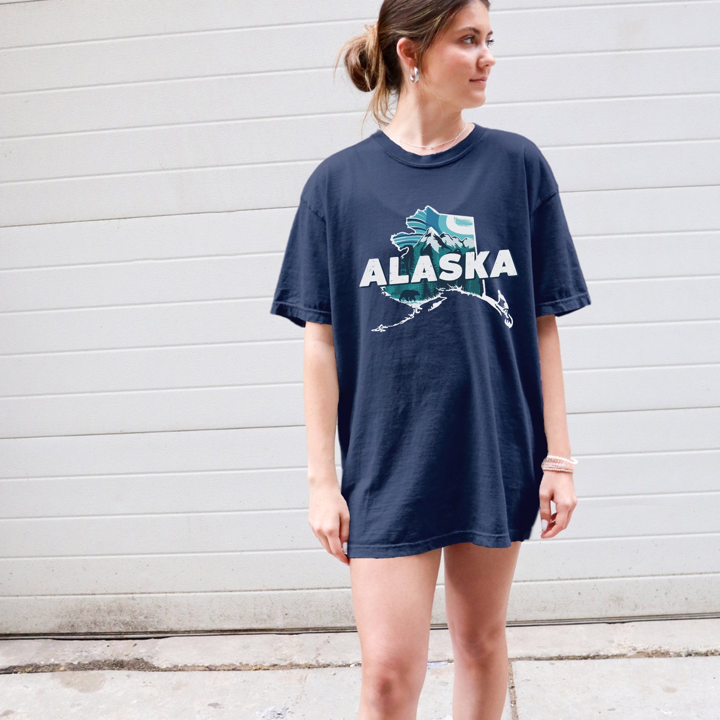 Alaska State Vintage Shirt