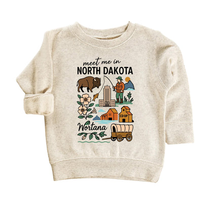 North Dakota Baby Onesie® - Kids Vacation T-Shirt