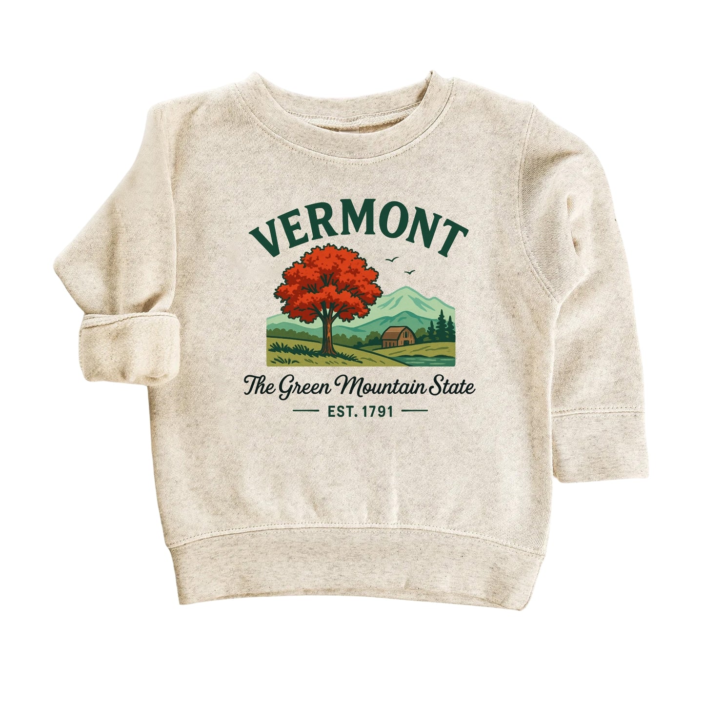 Vermont Baby Bodysuit for Baby Boys Girls, Burlington Montpelier Stowe Newborn Baby Hospital Outfit