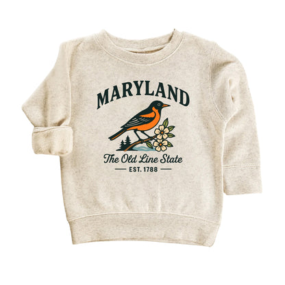 Maryland Vacation Kids Tshirt