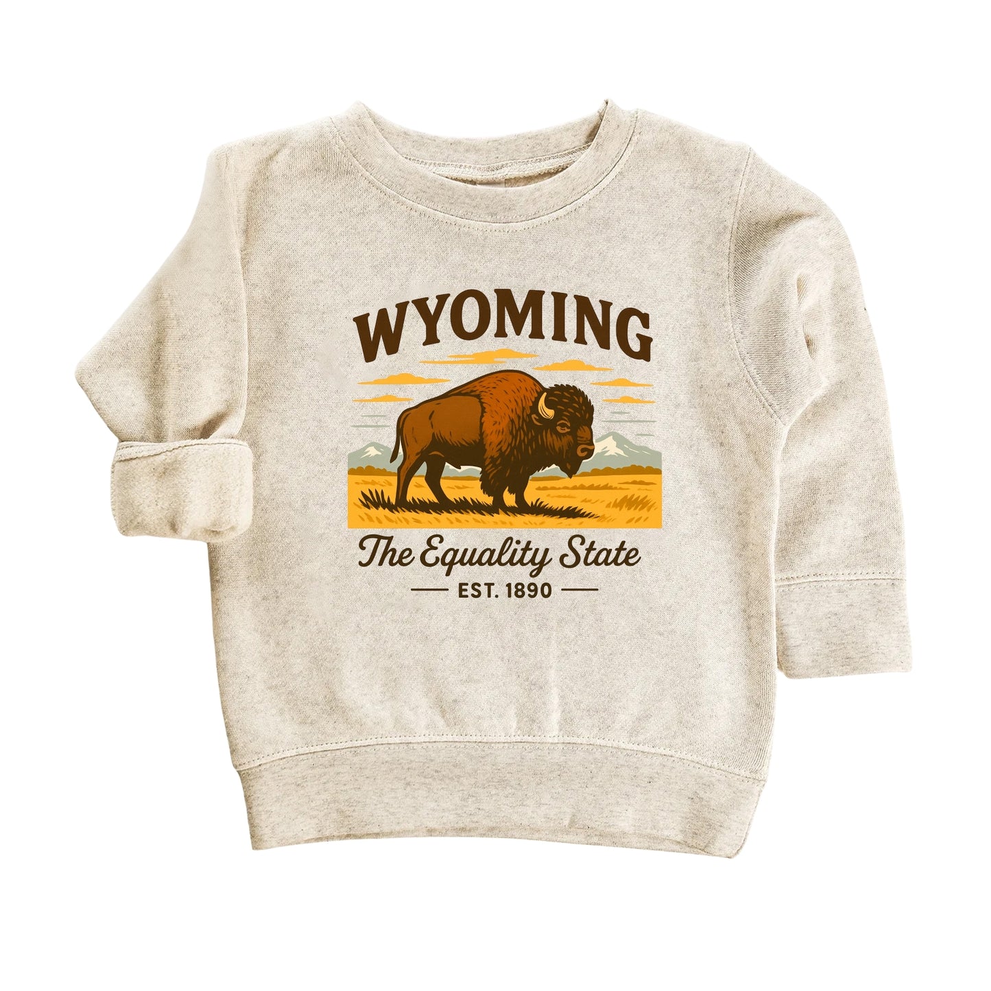 Wyoming Baby Bodysuit for Baby Boys and Girls
