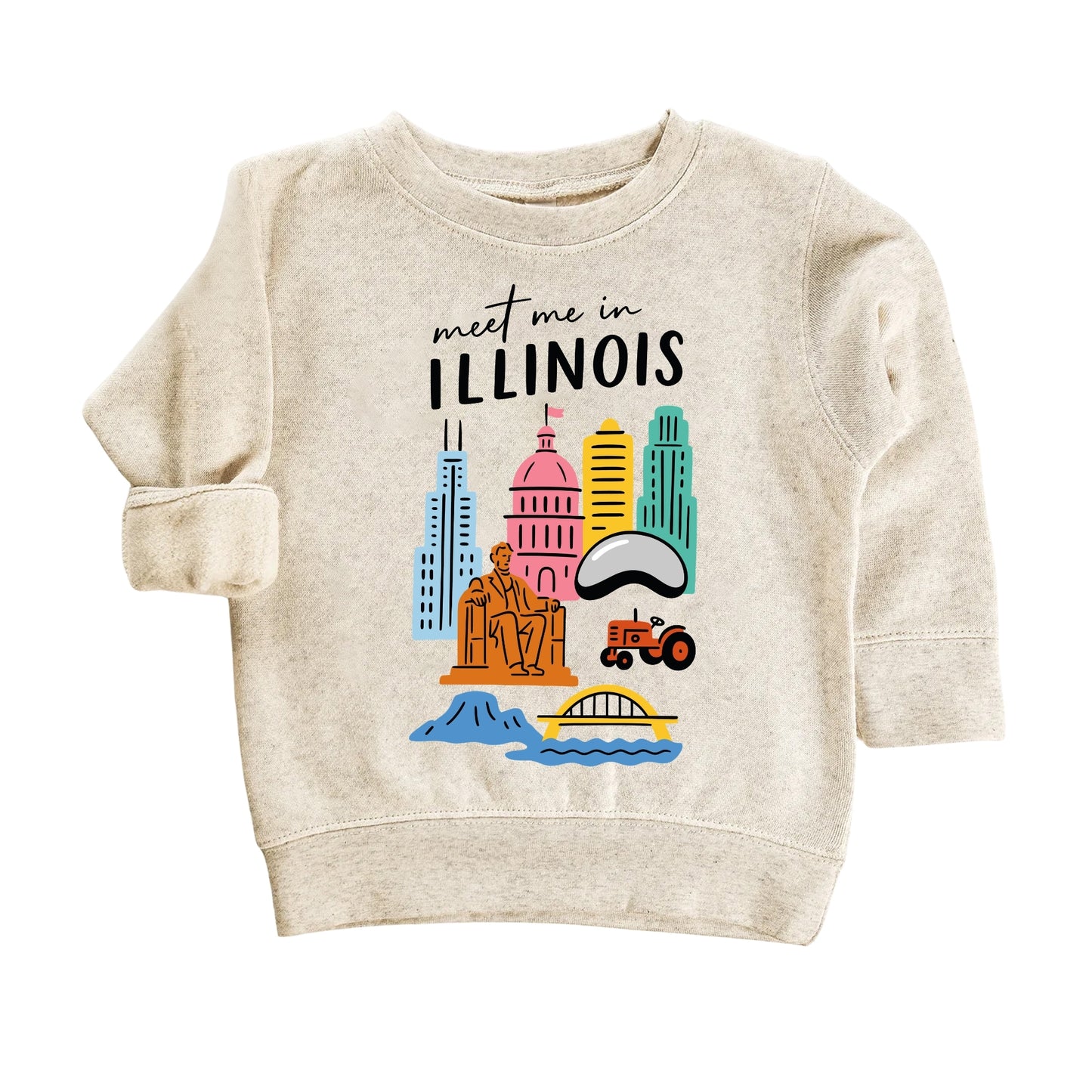 Illinois Baby Onesie® - Chicago Kids Vacation T-Shirt