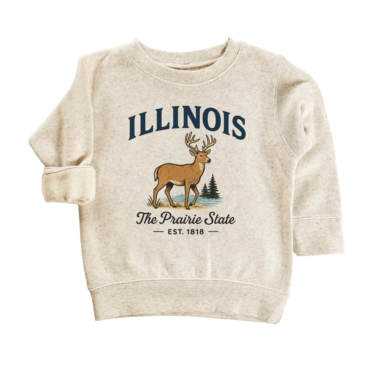 Illinois Baby Bodysuit for Baby Boys Girls, Chicago Newborn Baby Outfit