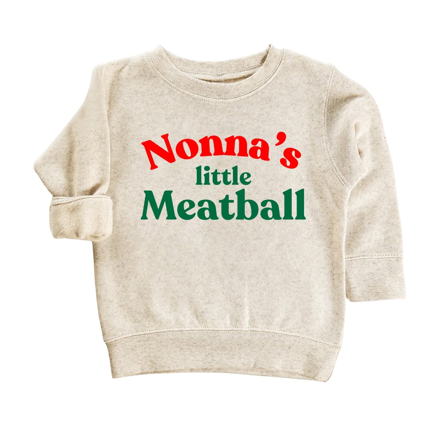 Nonna’s Little Meatball Baby Onesie ® – Italian Family Baby Bodysuit for Boys and Girls