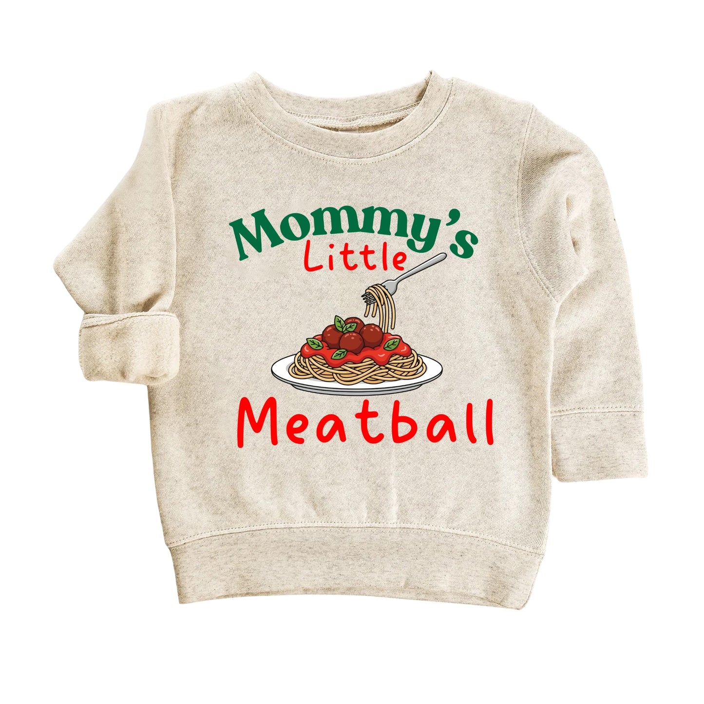 Mommy’s Little Meatball Baby Onesie ® – Italian Spaghetti Baby Bodysuit for Boys and Girls