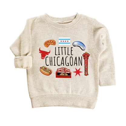 Little Chicagoan Baby ONESIE ®, Illinois Newborn Gifts - Baby Bodysuit for Boys Girls