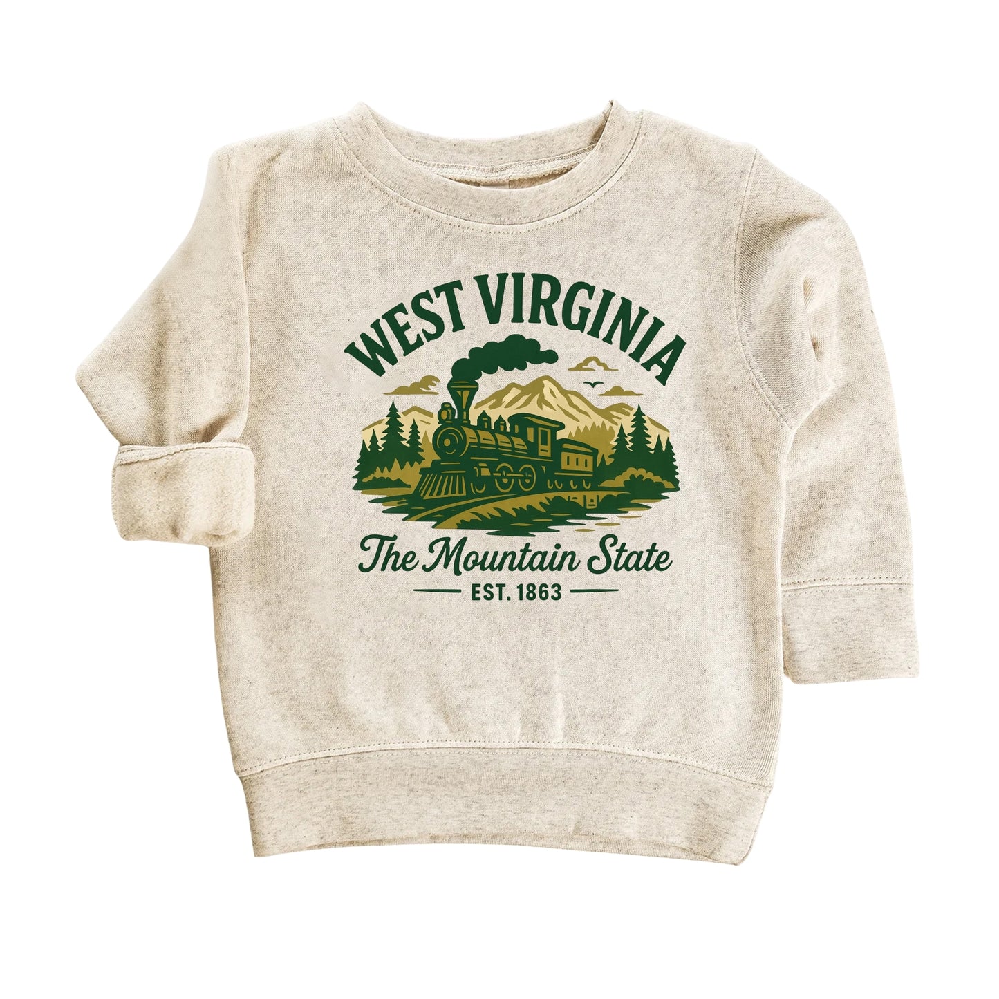 West Virginia Baby Bodysuit for Baby Boys Girls, Charleston Huntington Morgantown Newborn Baby Hospital Outfit