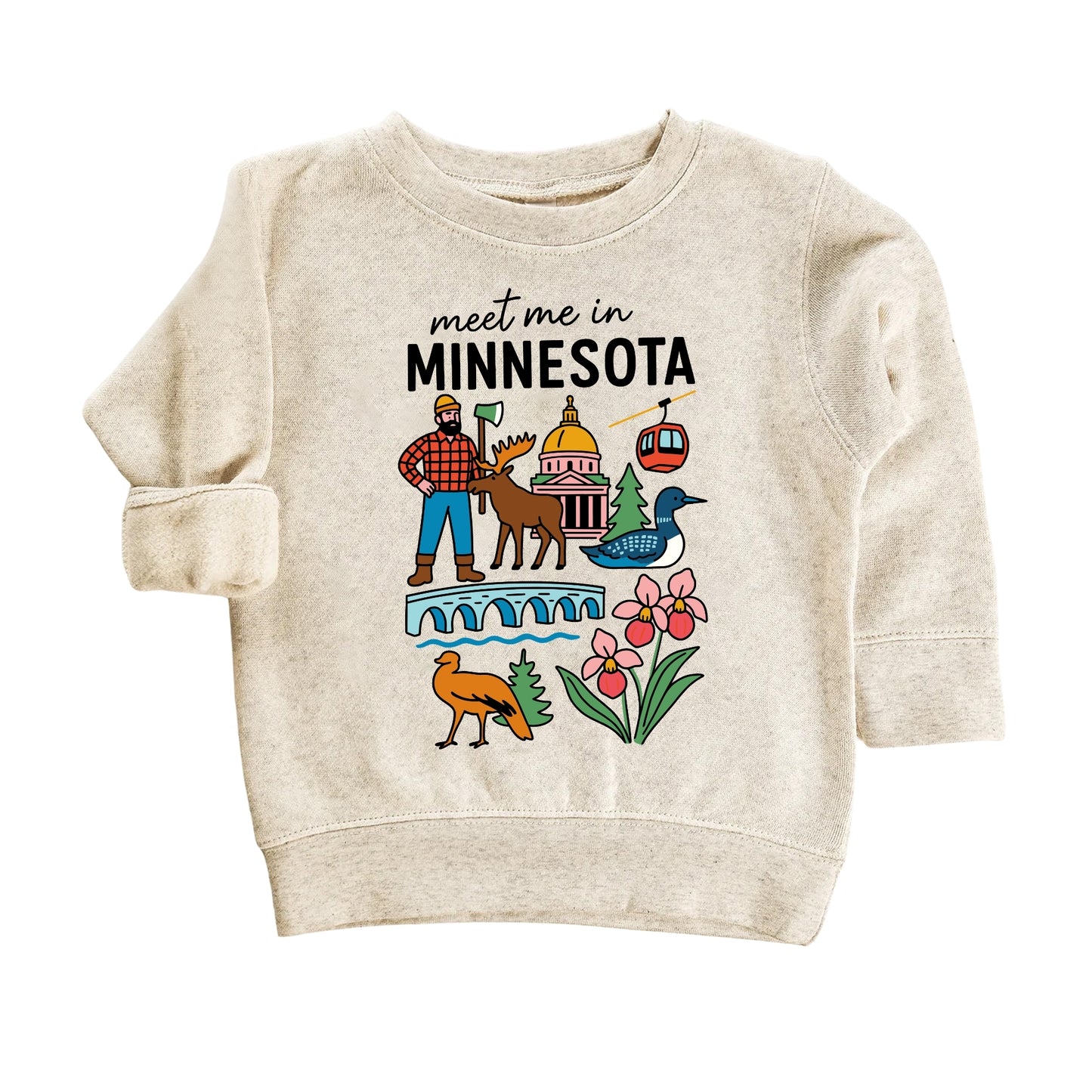 Minnesota Baby Onesie® - Kids Vacation T-Shirt
