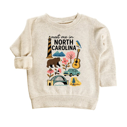 North Carolina Baby Onesie® - Kids Vacation T-Shirt