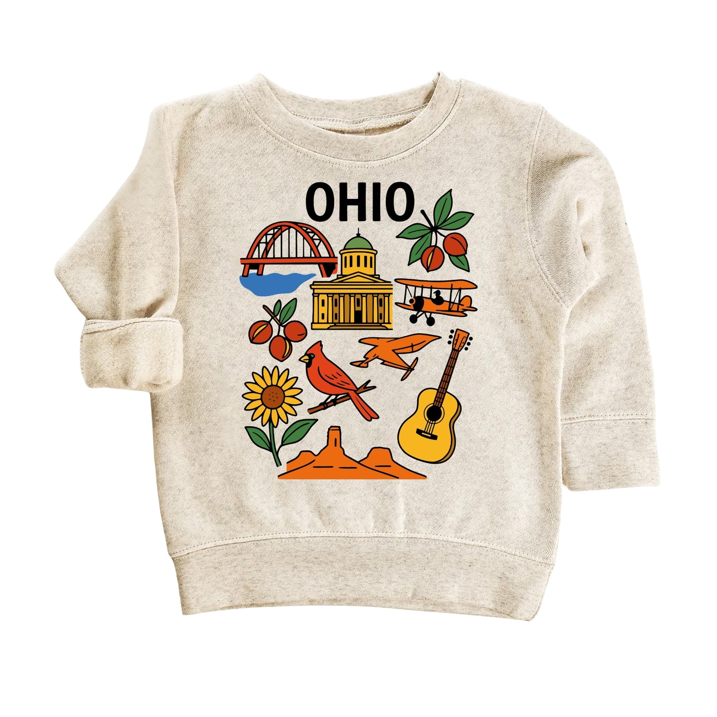 Ohio Buckeye State Kids T-Shirt