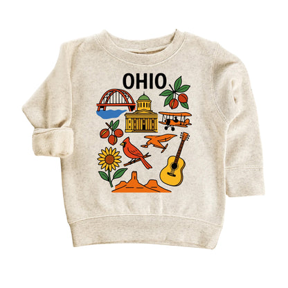 Ohio Buckeye State Kids T-Shirt