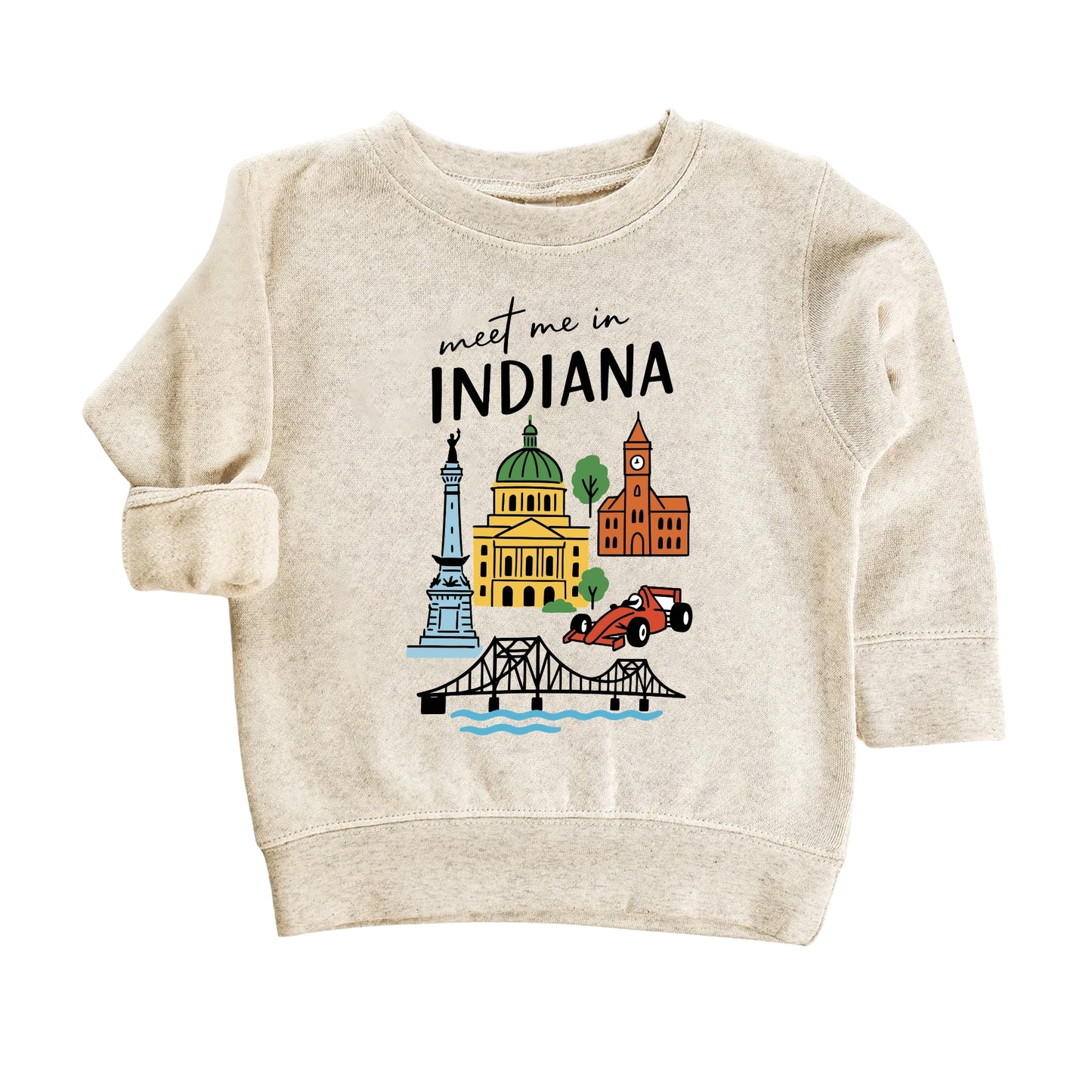 Indiana Baby Onesie® - Kids Vacation T-Shirt