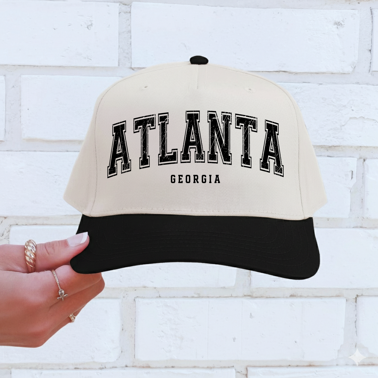 Atlanta Georgia Vintage Trucker Hat