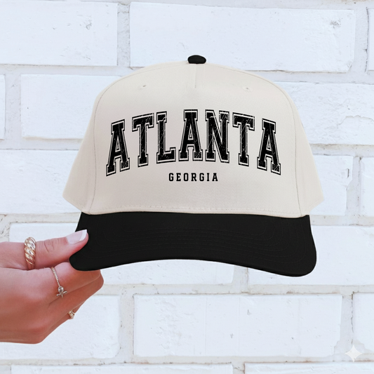 Atlanta Georgia Vintage Trucker Hat