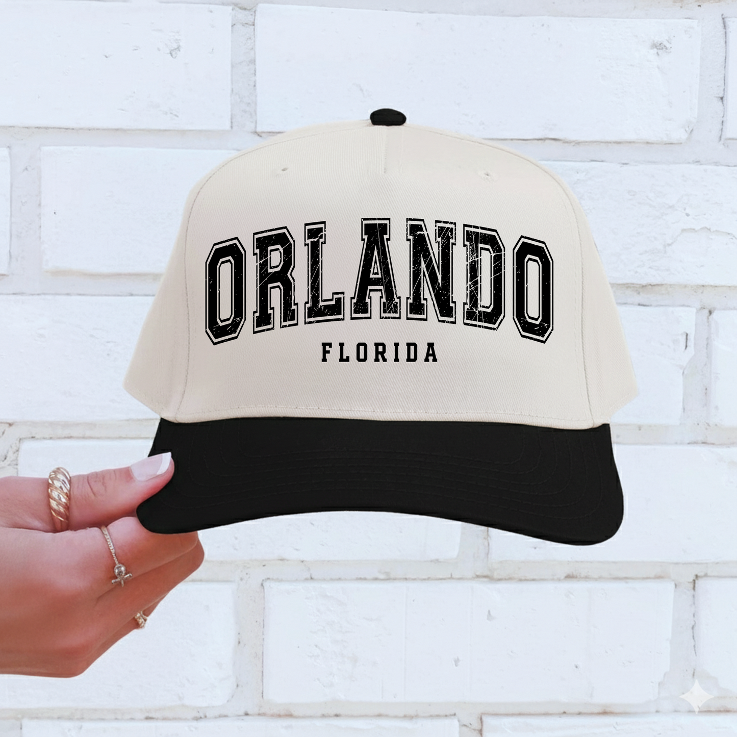 Orlando Florida Vintage Trucker Hat