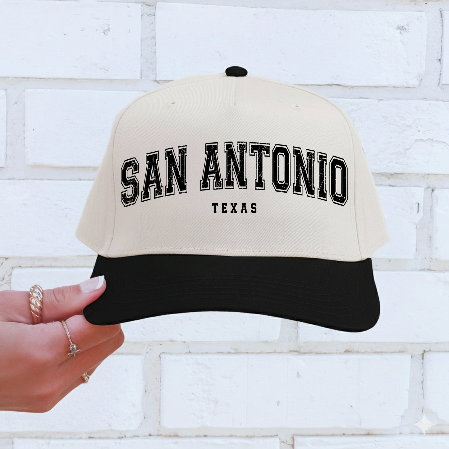 San Antonio Texas Vintage Trucker Hat
