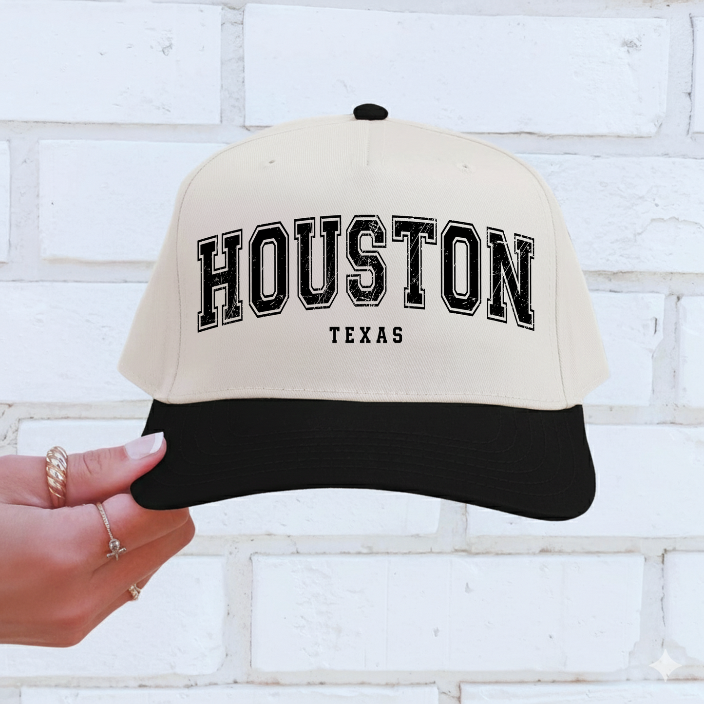 Houston Texas Vintage Trucker Hat