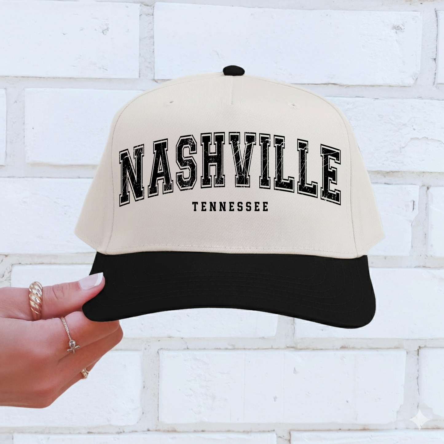 Nashville Tennessee Vintage Trucker Hat