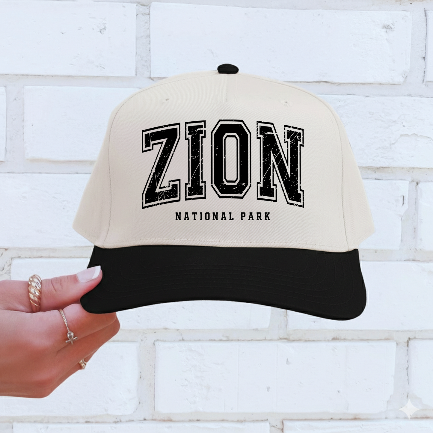 Zion National Park Vintage Trucker Hat